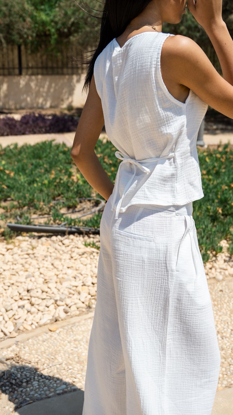 Vanilla linen set
