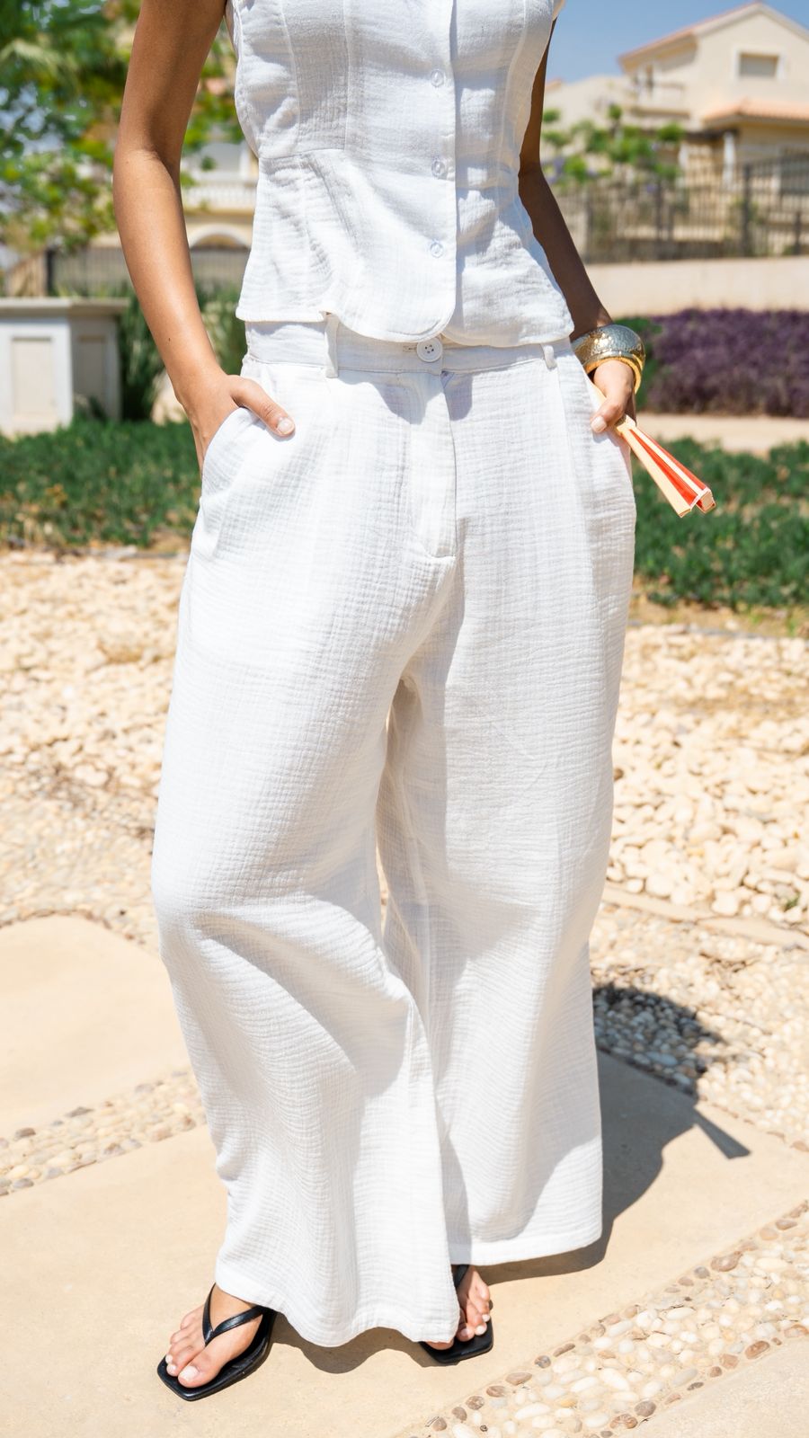 Vanilla linen set